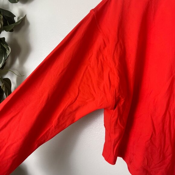 Lululemon Athletic Muscle Love Long Sleeve Shirt Autumn Red Women’s Size 4 - Picture 5 of 8